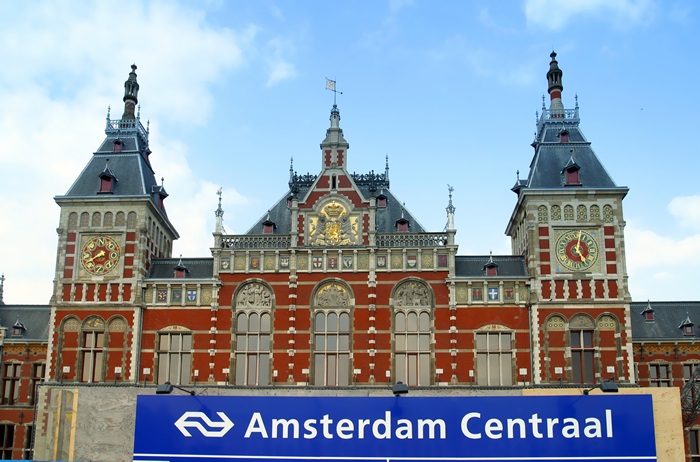 Central Station, Amsterdam, Netherlands.