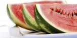 Sliced water melone